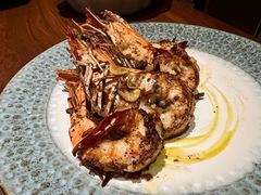 大明虾配大蒜黄油-Bistro Les Lilas丁香花小酒馆