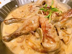 牛肝菌白汁烩鸡-港丽餐厅(高德置地店)