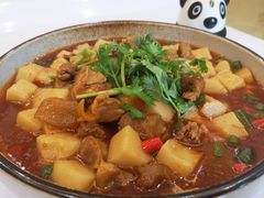 凉粉烧牛肉-熊猫家新派川菜(百里一·龙兴集店)