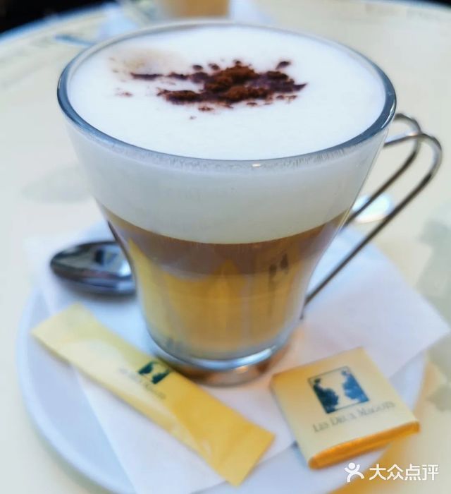双叟咖啡馆牛奶咖啡图片