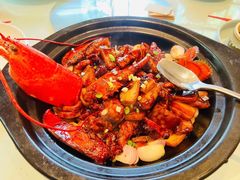 波士顿龙虾炒年糕-玫瑰厅上海菜(兴国路店)