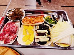 干豆角-小火炕铁锅炖鱼