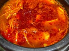 嫩豆腐汤-西塔老太太泥炉烤肉