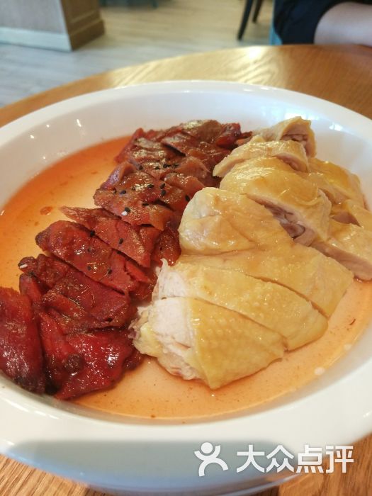 文泉记澳门茶餐厅(仙林金鹰店)腊味双拼图片 - 第1张