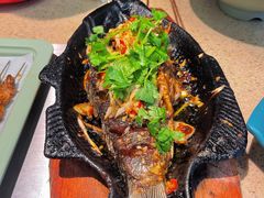铁板鲫鱼-禧香逢烧烤金牌鸡手王(繁荣路店)