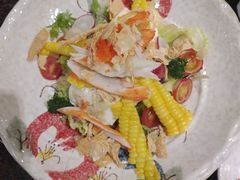 有机甜玉米色拉-万福炭火烤肉日本料理(新街口店)