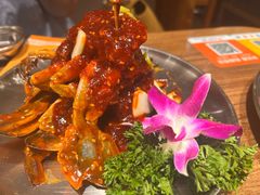 -明洞阿姨·韩式酱蟹烤肉·创意料理(三元桥店)