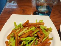 芹菜炒土豆条-南门小馆·清真(国贸商城店)