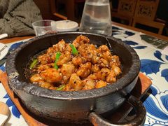 酱爆石锅蛙-绿茶餐厅(王府井永宁门店)