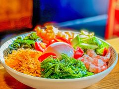 三文鱼鲜虾波奇饭-河风の幸会精致料理