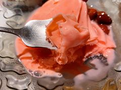 草莓棉花甜冰淇淋-温野菜涮涮锅(西单大悦城店)