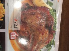 黑胡椒风味烤鸡腿-萨莉亚意式餐厅(浦江万达广场店)