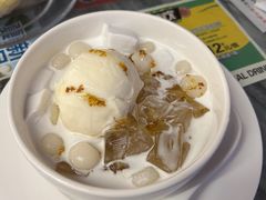 桂花椰奶冻丸子-甜津美