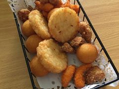 薯饼培根虾卷鸡米花紫薯球-阳光披萨(辽宁路店)