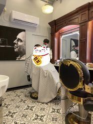 -595barbershop美式油头