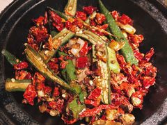 干煸秋葵-遇见长安(兰州中心店)