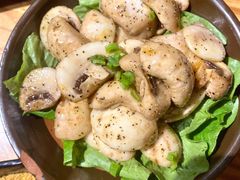 XO酱爆口蘑-胖记烤肉(江汉路店)