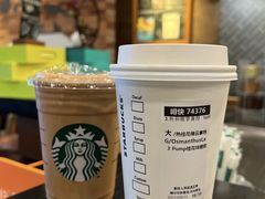 热星巴克桂花绵云拿铁-星巴克(天津SM城市广场店)