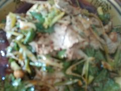 拌白肉-大邑李记肥肠血旺