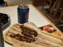 钢钎羊肉串-陳香貴·蘭州牛肉面(松江亚繁亚乐城店)
