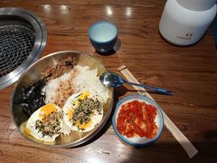 -明洞阿姨·韩式酱蟹烤肉·创意料理(三元桥店)