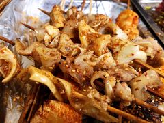 筋皮儿-勃利地摊·勃立小串烧烤