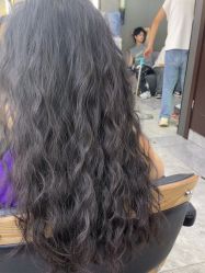 点击看大图 -藤野造型烫发染发