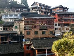 -西江千户苗寨-百年吊脚楼