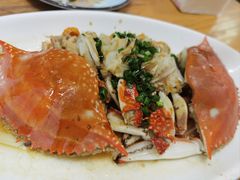 葱油梭子蟹-金海湾海鲜排档(朱家尖店)