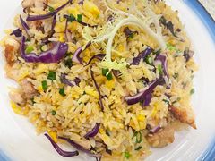 鸡粒紫甘蓝炒饭汤-明记港式烧腊茶餐厅(下沙店)