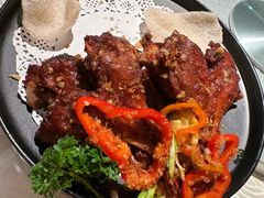 椒盐鸭下巴-避风塘(宝山万达店)