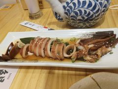 北海道蒜香鱿鱼-鳗鲔·料理小馆
