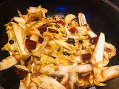 煲仔豆豉娃娃菜-绿茶餐厅(松江万达店)