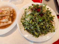 香椿苗拌黑豆腐丝-李老爹香辣蟹(宣武门店)