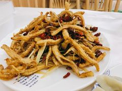 干煸鱿鱼-北戴河庆山饭店·海鲜砂锅粥(北戴河黑石路店)