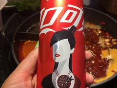可口可乐网红版-热火朝天鲜切牛肉火锅(南强街巷店)