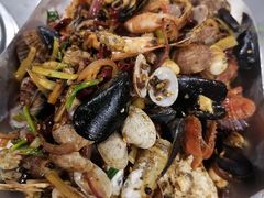 辣炒花蛤-威海小海鲜大排档胖哥烧烤(双井店)