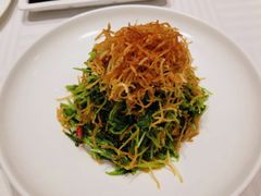 巧拌豆苗-四季民福烤鸭店(王府井灯市口店)