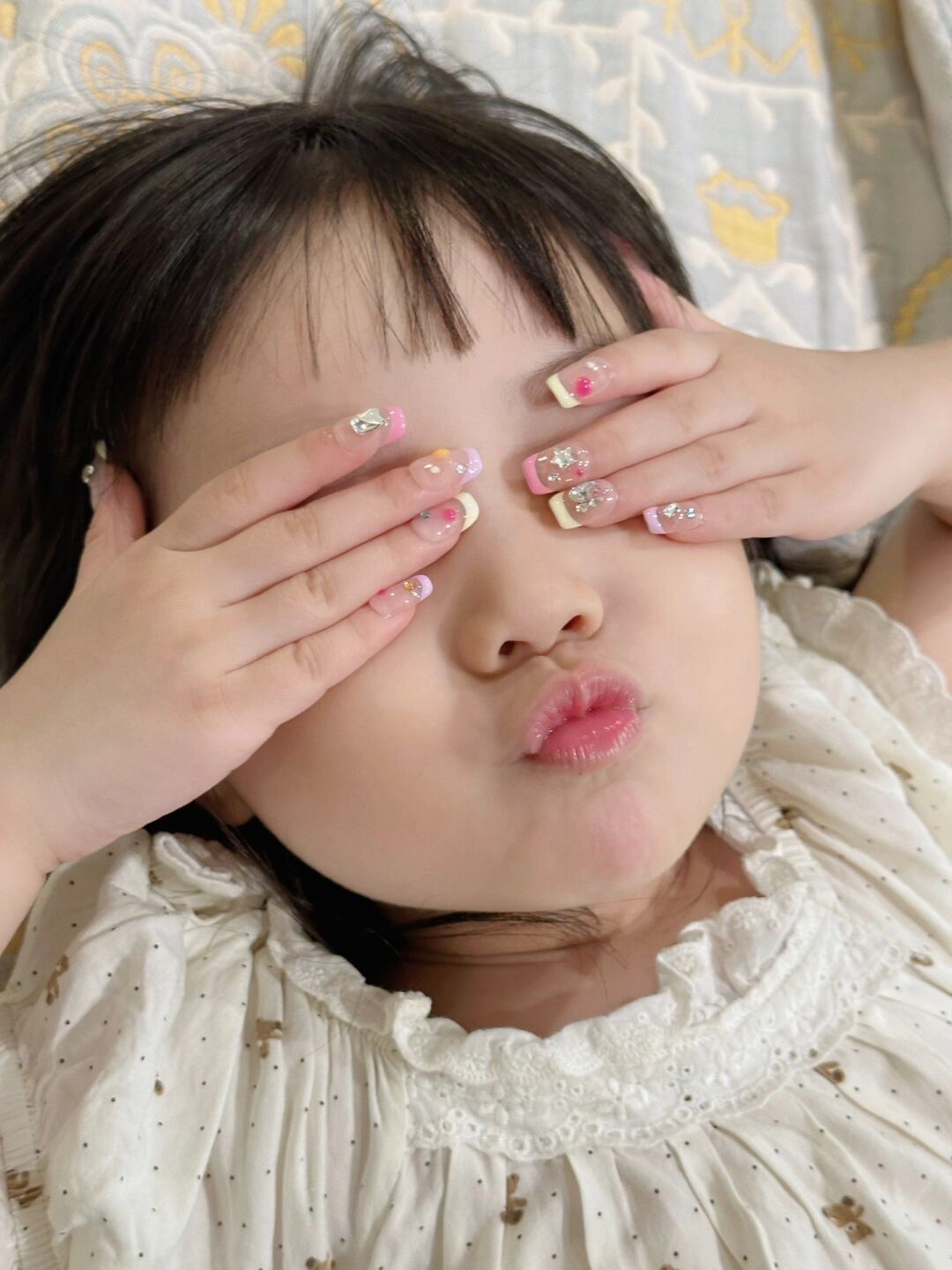 小朋友的指甲也可以很美