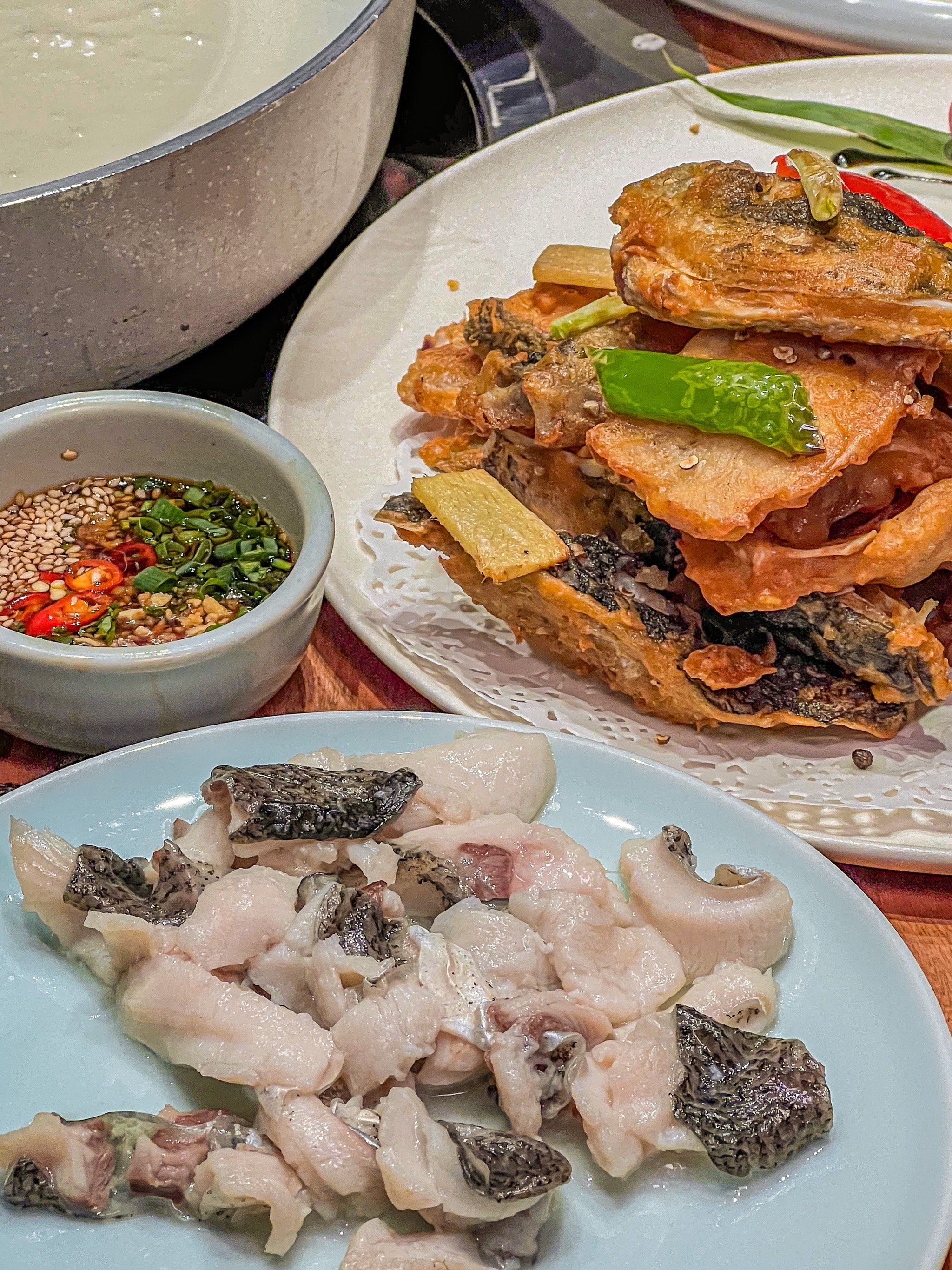 这份缩骨鱼毋米粥02食味真鲜!