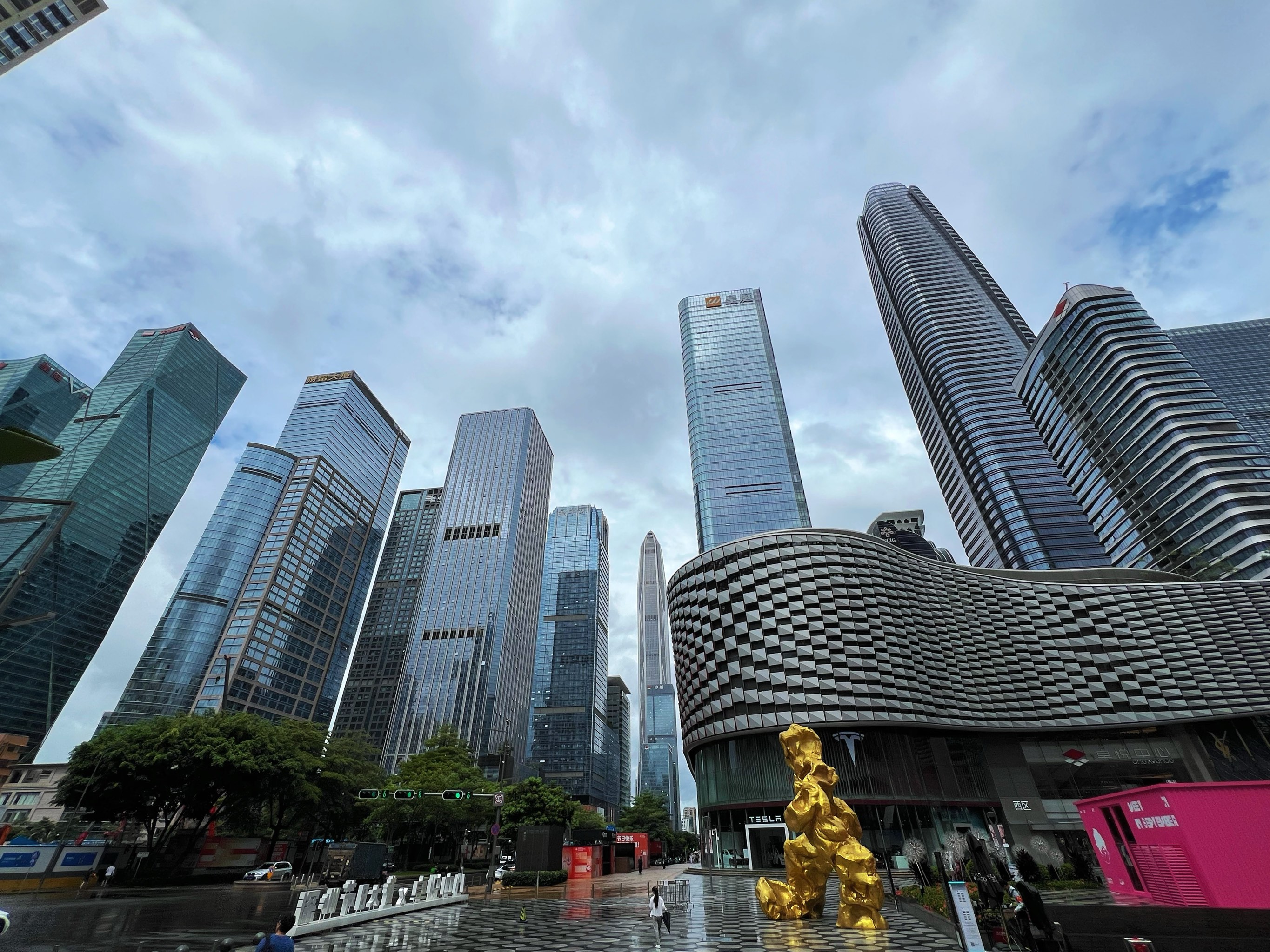 深圳福田街景图片图片