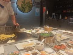 超级辛苦的烧烤大厨-大渔铁板烧(大悦城店)