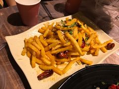 干煸土豆条-巴厘龙虾·榜首油焖大虾(音乐学院·沿江酒馆店)