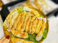 脆卜卜虾肠-八乔煎肉馆·丹东特色煎锅(梅林店)