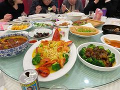 翡翠鲍汁扒海参-江南村酒家