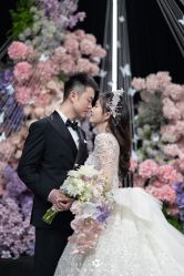 点击看大图 -三色锦婚礼定制