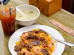 至尊滑蛋三拼饭-有章牛杂(石厦店)