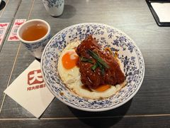 上海大排拌面配双蛋-阿大排档(长春这有山店)