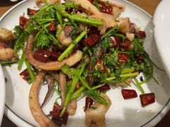 干煸鱿鱼爪-晚归月亮湾私家菜(临邑路店)
