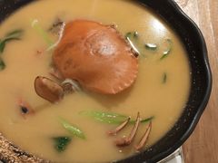 膏蟹汤面-十面欢腾·海鲜面·台式Bistro(长乐路店)